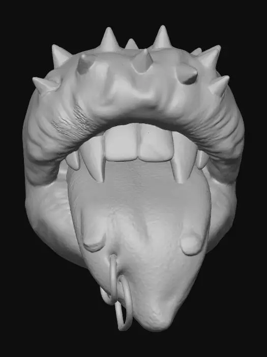 3D model for Vampire Punk Lips, #Halloween2025#