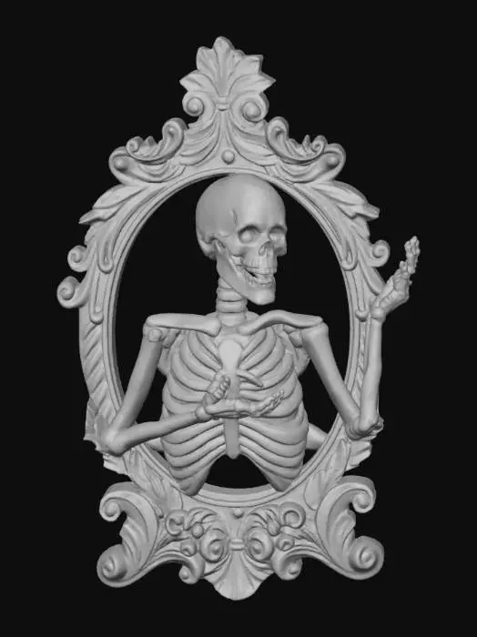 3D model for Reflections of Mortality, #Halloween2025#