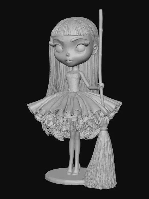 3D model for Ballet Witch, #Halloween2025#