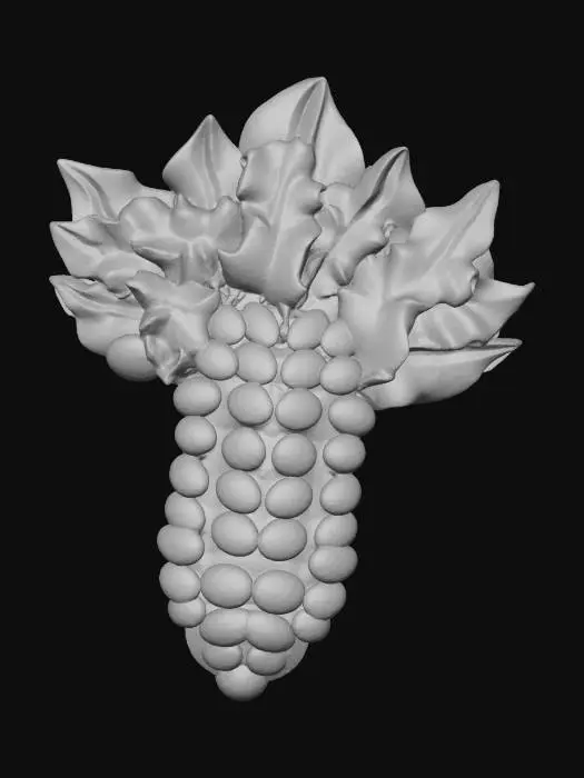3D model for Candy Corn Delight, #Thanksgiving#