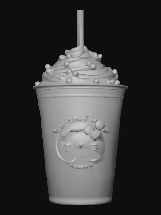 3D model for HELLA CUTE KITTY FRAP DRINK