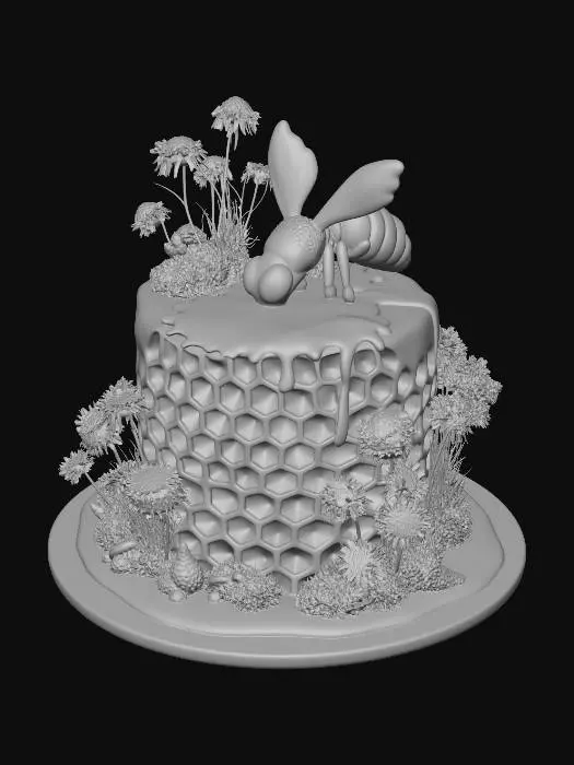 3D model for Honeycomb Delight