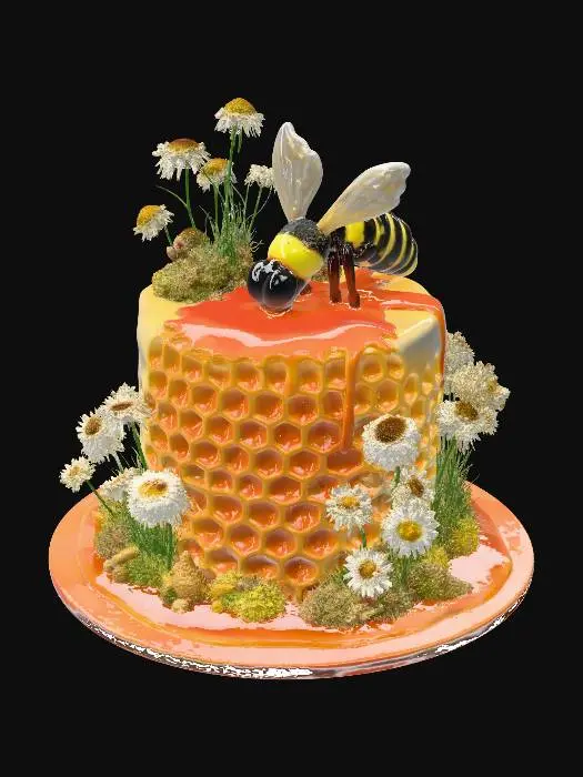 3D model for Honeycomb Delight