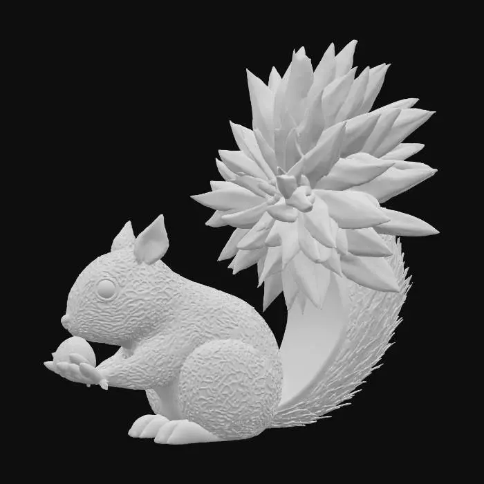 3D model for Melon Squirrel Fantasy, #food#