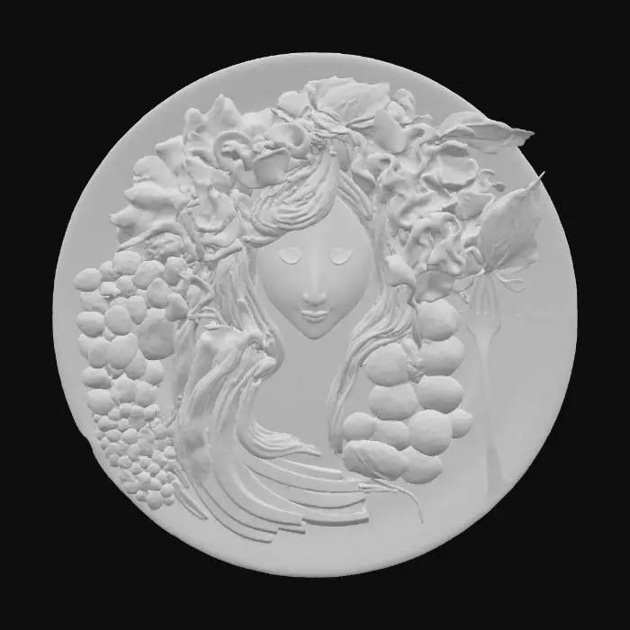 3D model for Mediterranean Muse Plate of Food, #food#