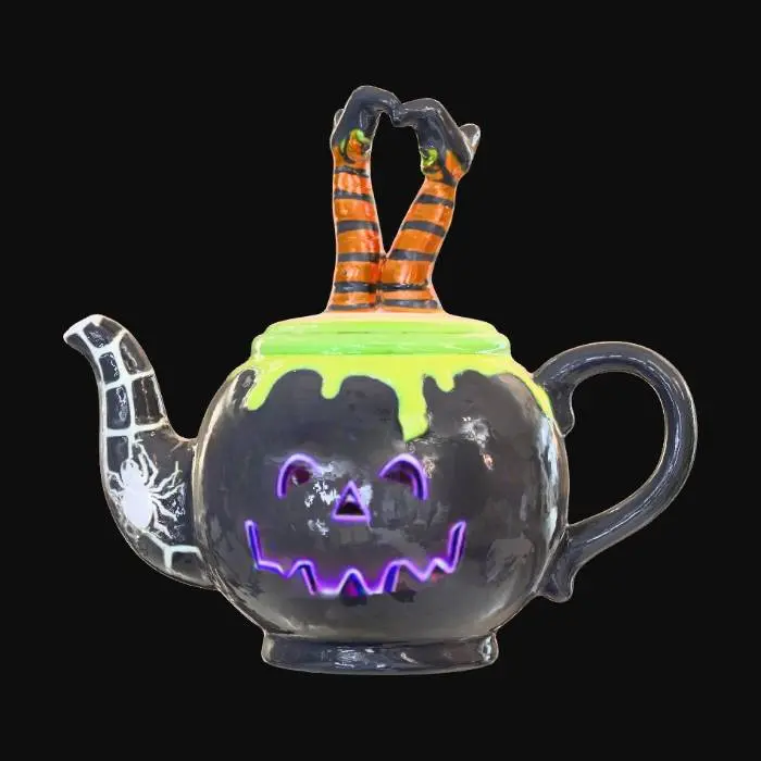 3D model for Witchy Teapot, #Halloween2025#