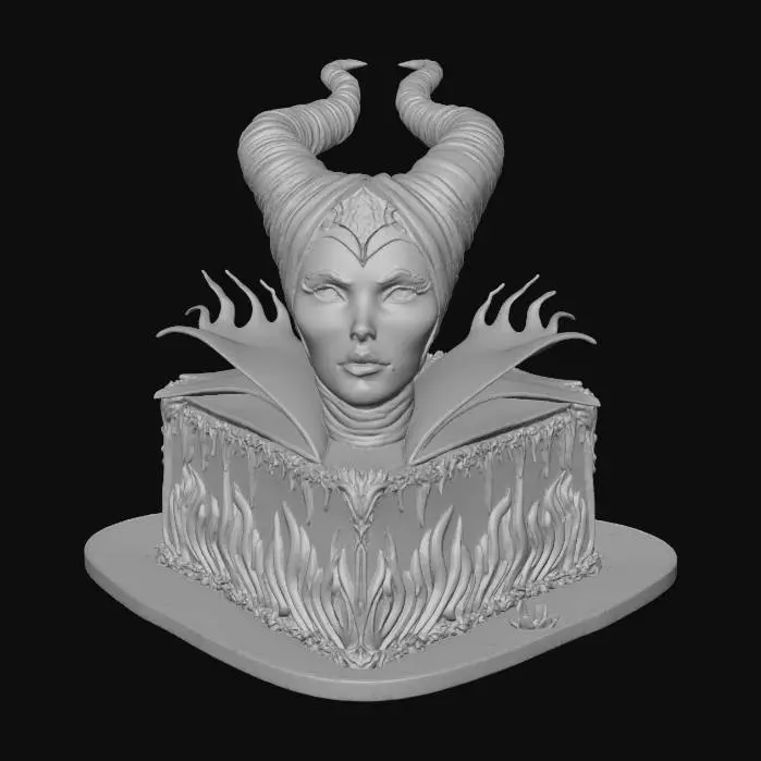 3D model for Maleficent Delight, #Halloween2025#