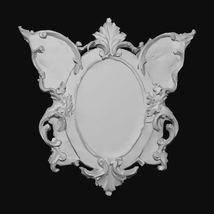 3D model for Ornate Elegance Mirror
