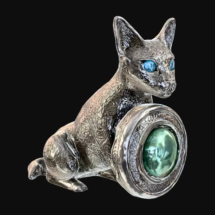 3D model for Mystic Feline Guardian