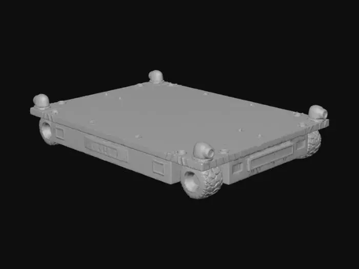 3D model for Container Yard Rover