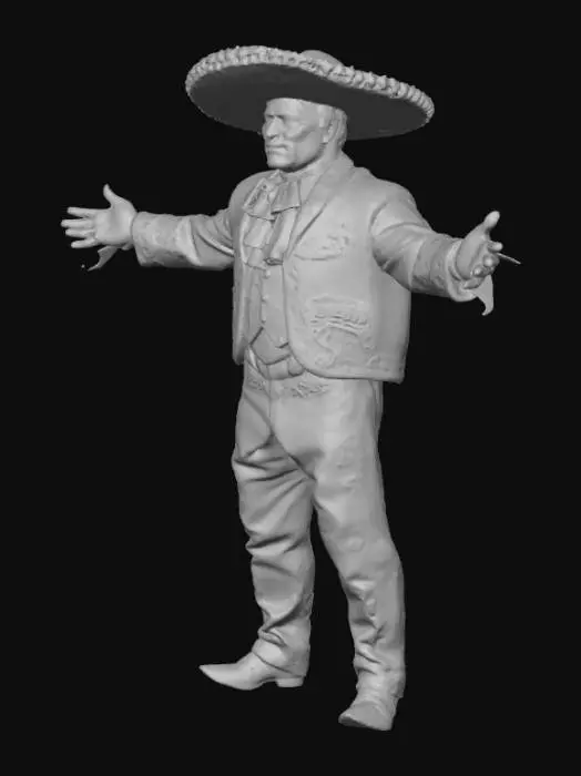3D model for Mariachi Glamour don magic juan