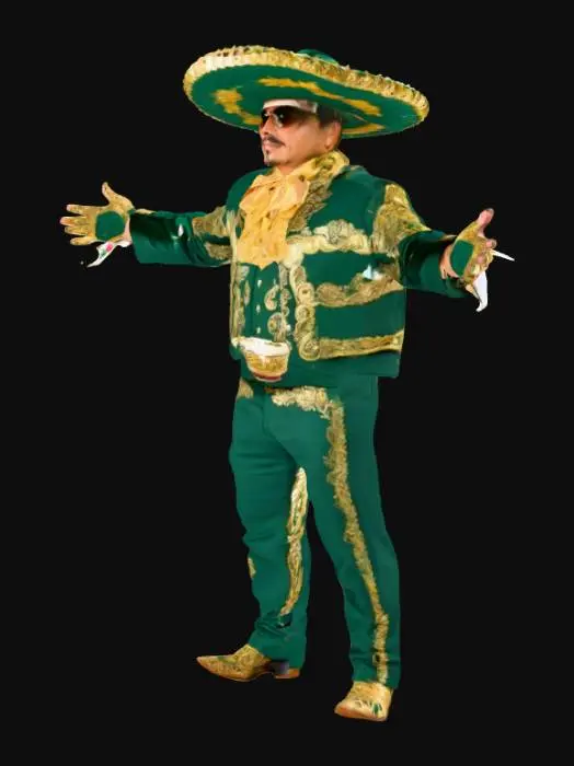 3D model for Mariachi Glamour don magic juan