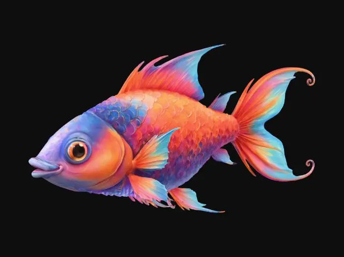 3D model for Stylized FIsh