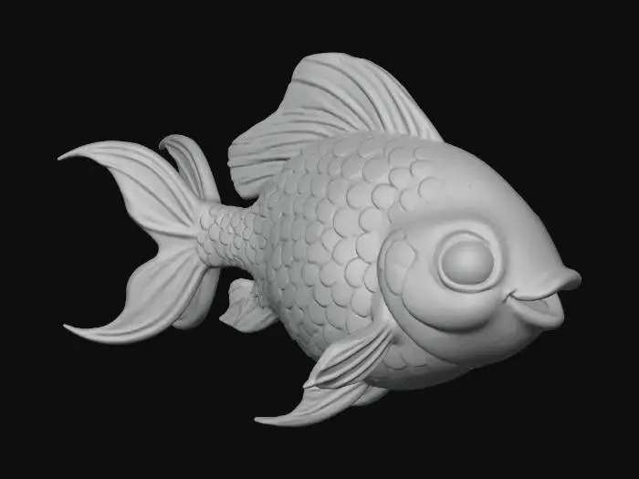 3D model for Stylized FIsh