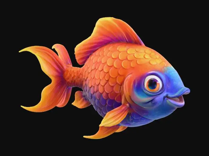 3D model for Stylized FIsh