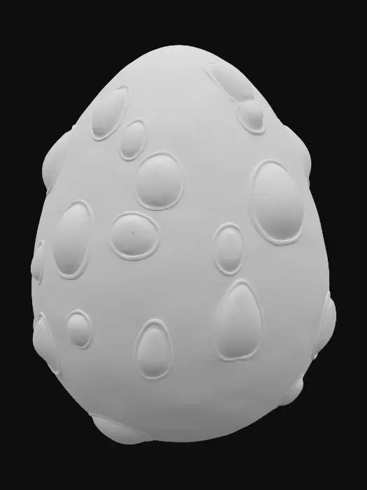 3D model for Stylized Bird Egg