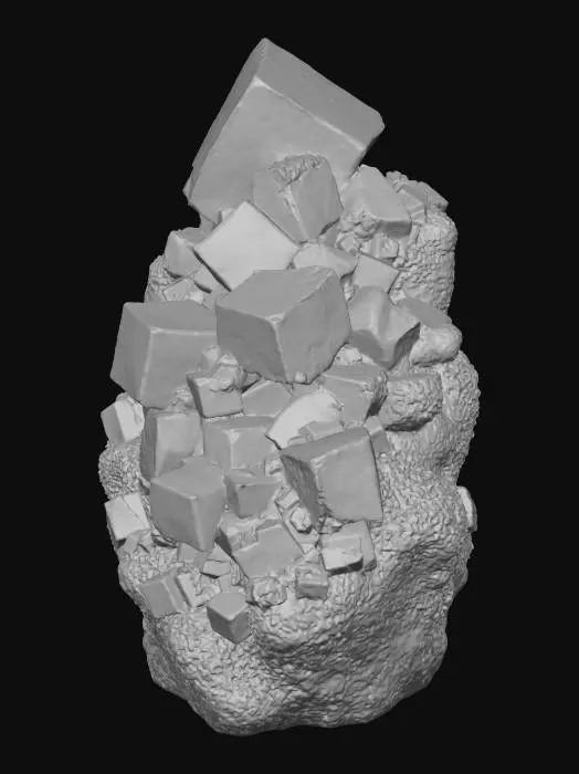 3D model for Gleaming Crystals