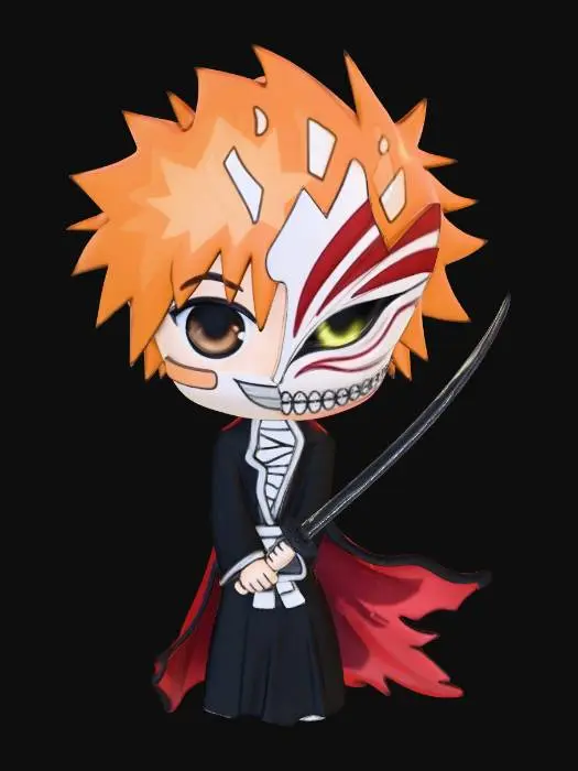 3D model for Chibi Duality Warrior