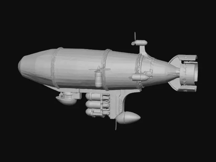 3D model for Kirov Airship - Red Alert 2