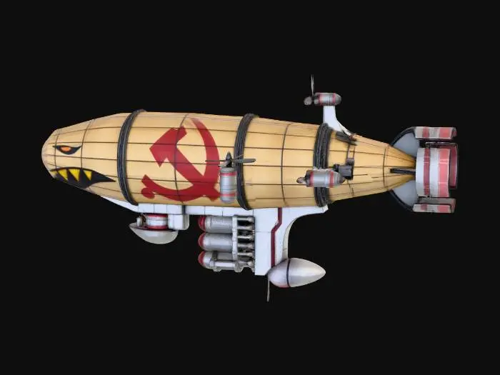 3D model for Kirov Airship - Red Alert 2