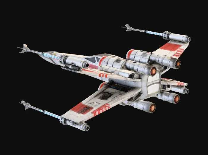 3D model for X-Wing Starfighter - Star Wars