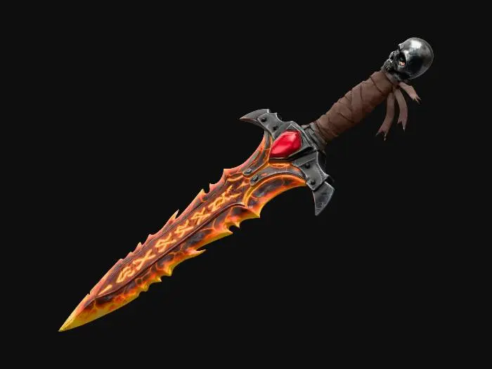3D model for Inferno Blade