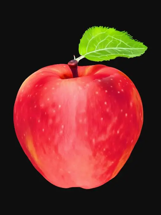 3D model for Red Apple