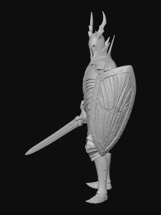 3D model for Dark Knight Great Swrod - Dark Souls 3