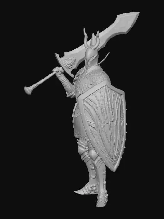 3D model for Dark Knight Great Swrod - Dark Souls 3