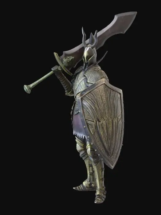 3D model for Dark Knight Great Swrod - Dark Souls 3