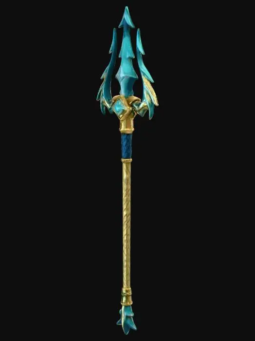 3D model for Azure Wave Trident
