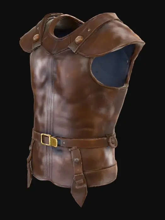 3D model for Leather Armor