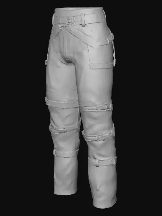 3D model for Leather Pants