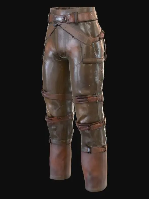 3D model for Leather Pants