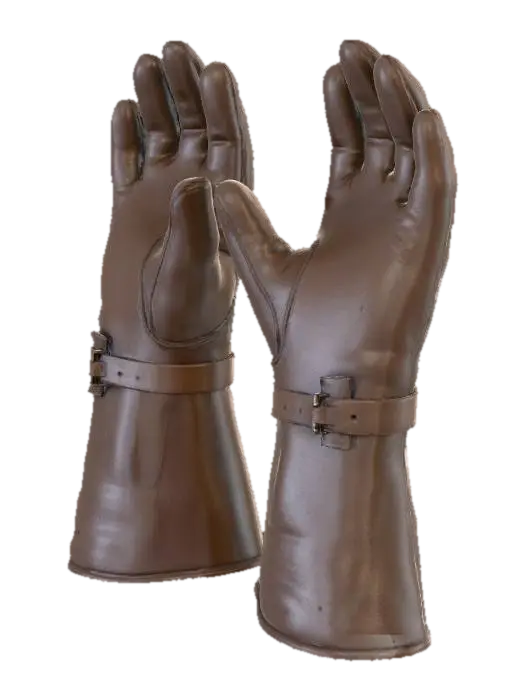 Leather Gauntlets par AvivPerets — réalisé avec le générateur 3D IA Meshy, téléchargement gratuit FBX OBJ GLB STL