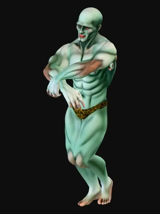 3D model for Realistic Squidward