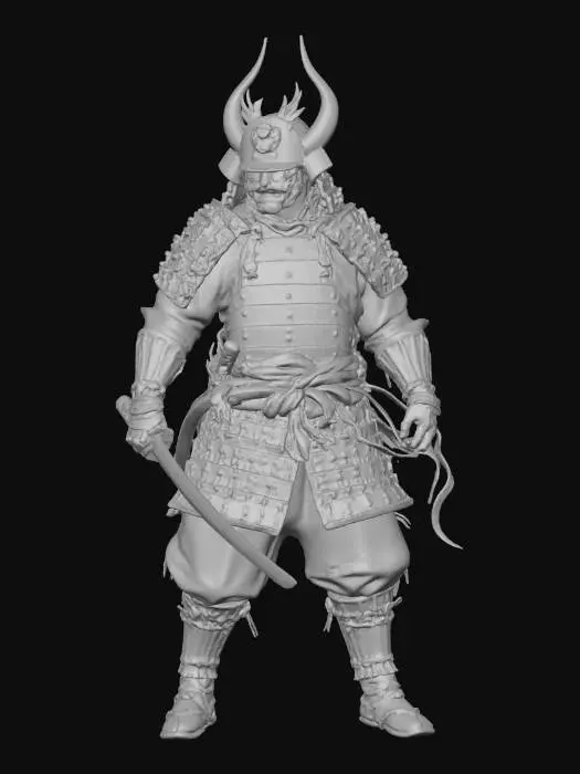 3D model for The Samurai