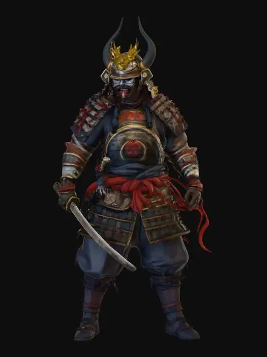 3D model for The Samurai