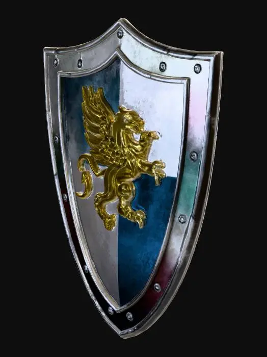 3D model for Griffin Shield - Heroes of might and magic 3