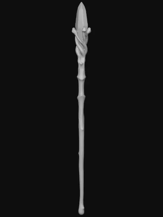 3D model for Mystic Staff