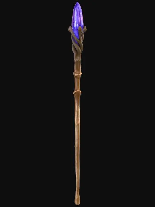 3D model for Mystic Staff