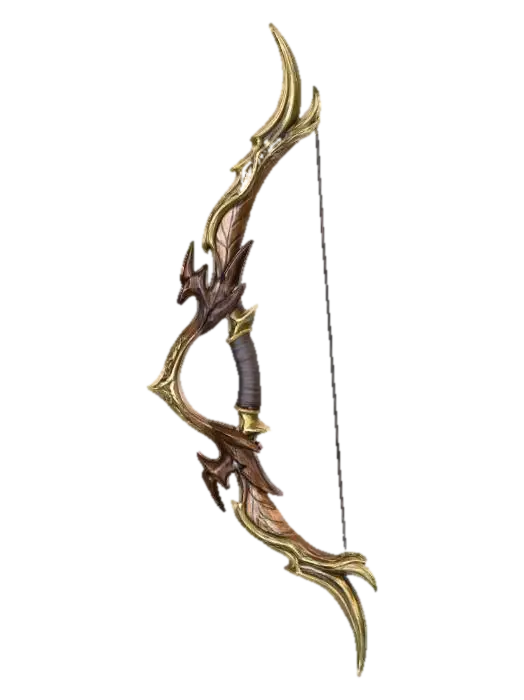 Eldritch Longbow 3D model, vytvořený pomocí AI