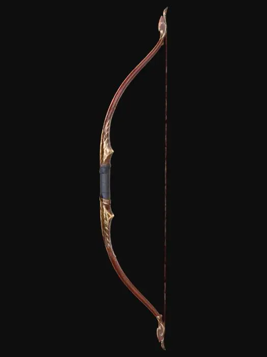 3D model for Elven Longbow