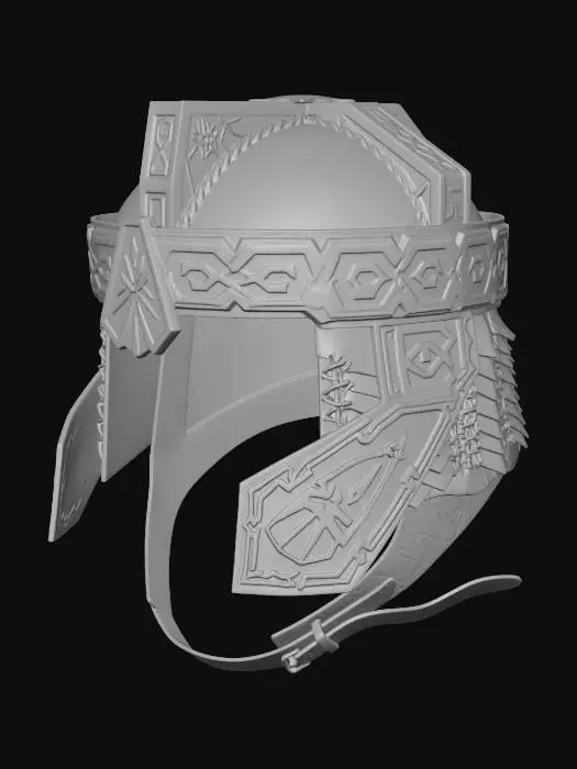 3D model for Gimli’s Helmet insipired