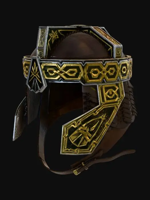 3D model for Gimli’s Helmet insipired