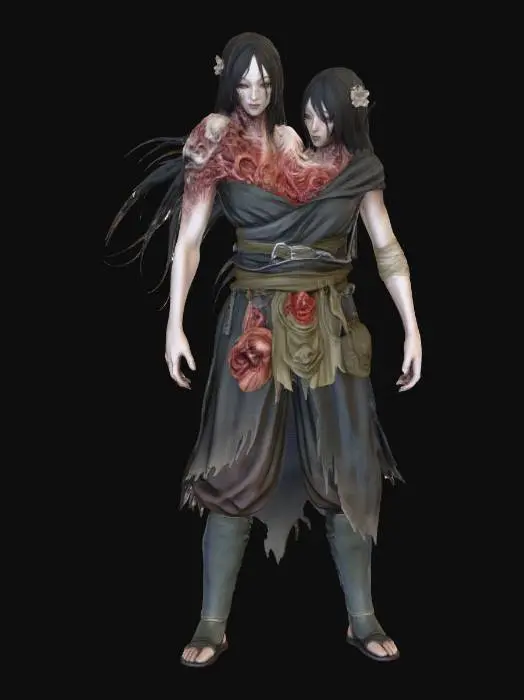 3D model for Enigmatic Twins