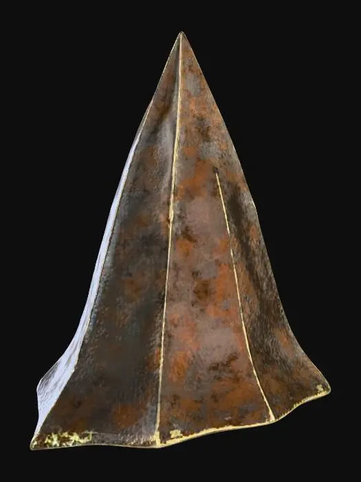 3D model for Bronze Pyramid Artifact