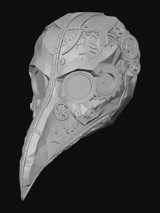 3D model for The Doctor's Mask