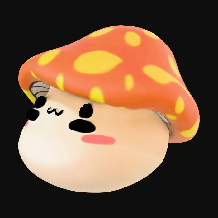 3D model for Mushroom Friend