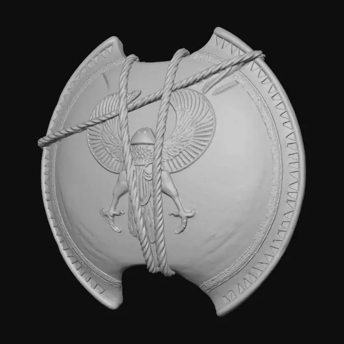 3D model for Eagle's Embrace Shield